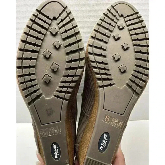 Dr. Scholl's Women's Dakota‎ Booties Brown Microfiber Suede Tie Wedge Size 8.5 W - Picture 8 of 8